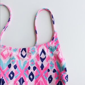 Roxy Pink One-Piece Swimsuit